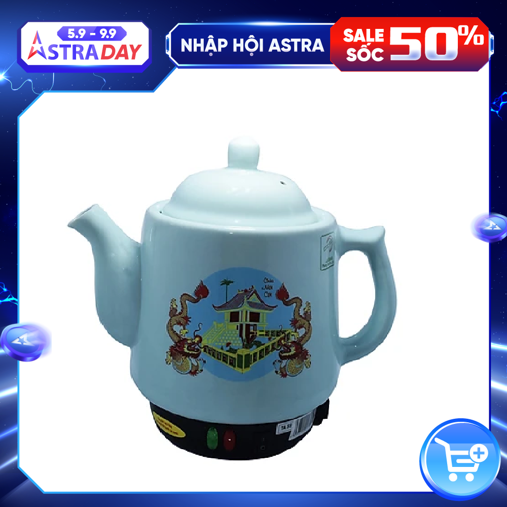 Ấm sắc thuốc Trường An TA59 Ngọc - Gốm sứ cao cấp - Hàng chính hãng
