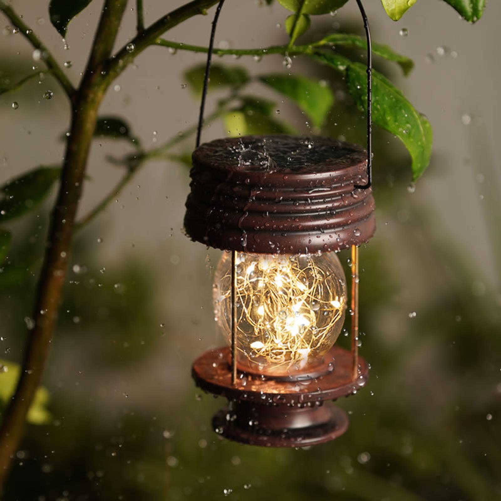 1pc Solar Lantern Lamp Solar Garden Lights Fairy Lights Decorative for Patio