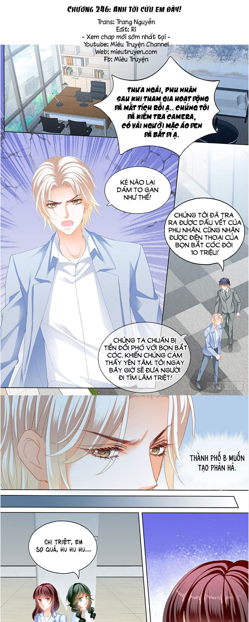 lóe thiểm hôn kiều thê mơ tưởng trốn chapter 246 2