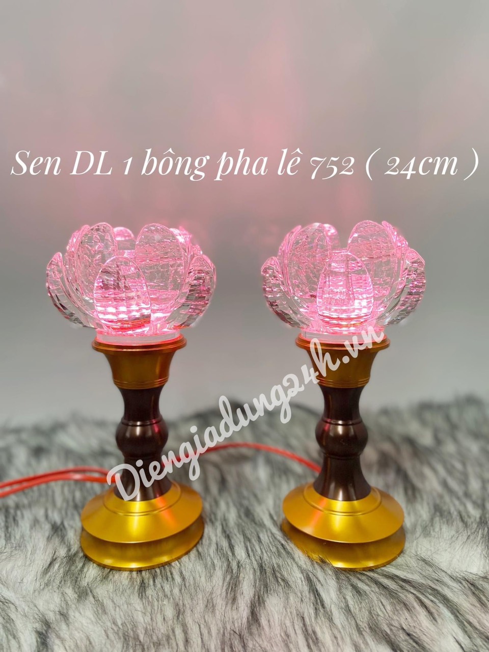 ĐÈN THỜ PHA LÊ CAO CẤP 752 1 CẶP