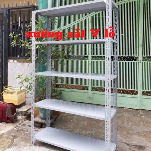 Kệ đa năng V lỗ 2 tầng Kệ sắt v lỗ,tủ v lỗ,kệ,giá đựng đồ v lỗ