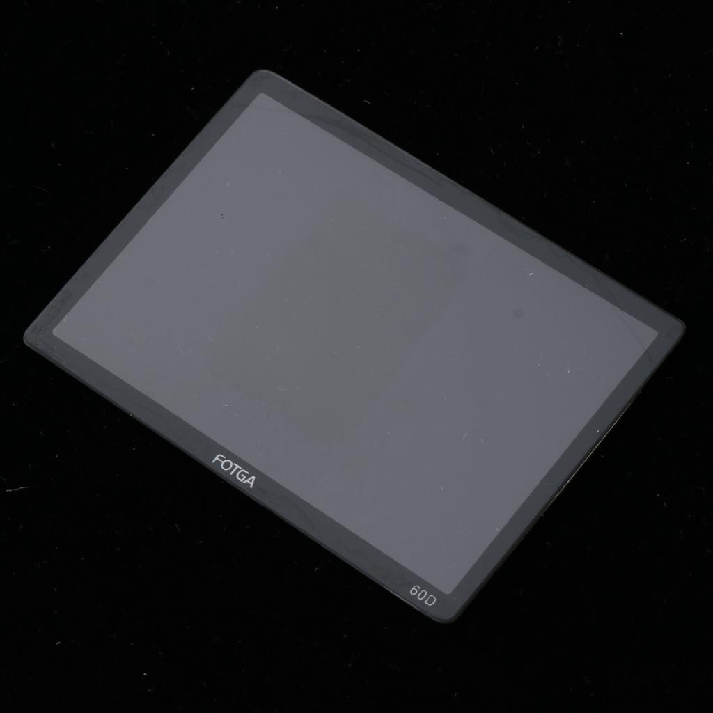 Replacement Optical Glass LCD Screen Protector Cover for Canon 60D Camera