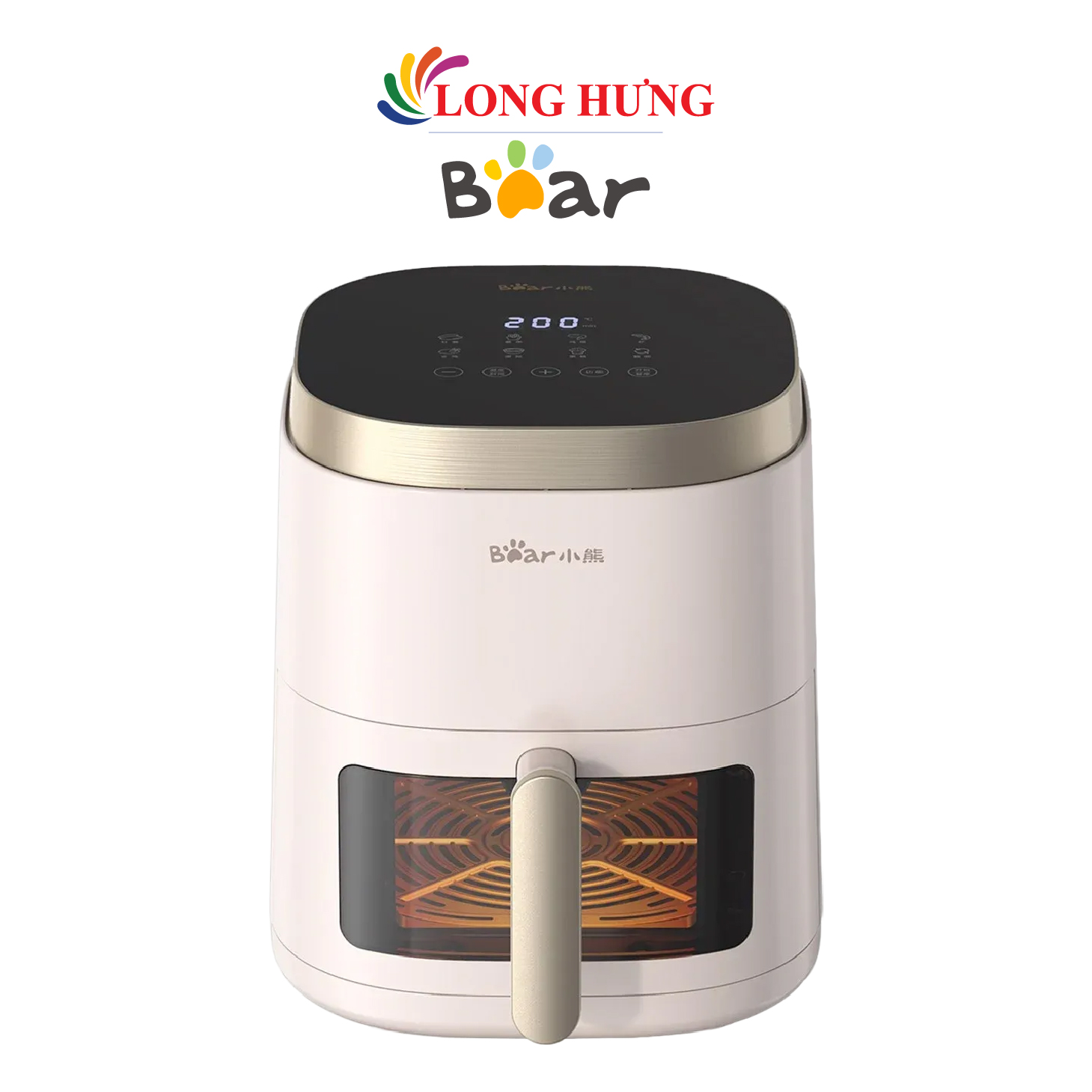 Nồi chiên không dầu điện tử Bear 5 lít QZG-F15E3 - Hàng chính hãng