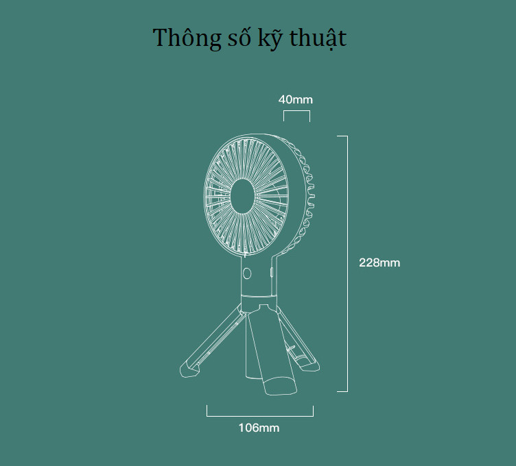 Quạt mini cầm tay kiêm để bàn PY-FS-007 ( RẤT PHÙ HỢP DÙNG Ở BÀN LÀM VIỆC, BÀN HỌC, TRẺ NHỎ ) - HÀNG NHẬP KHẨU