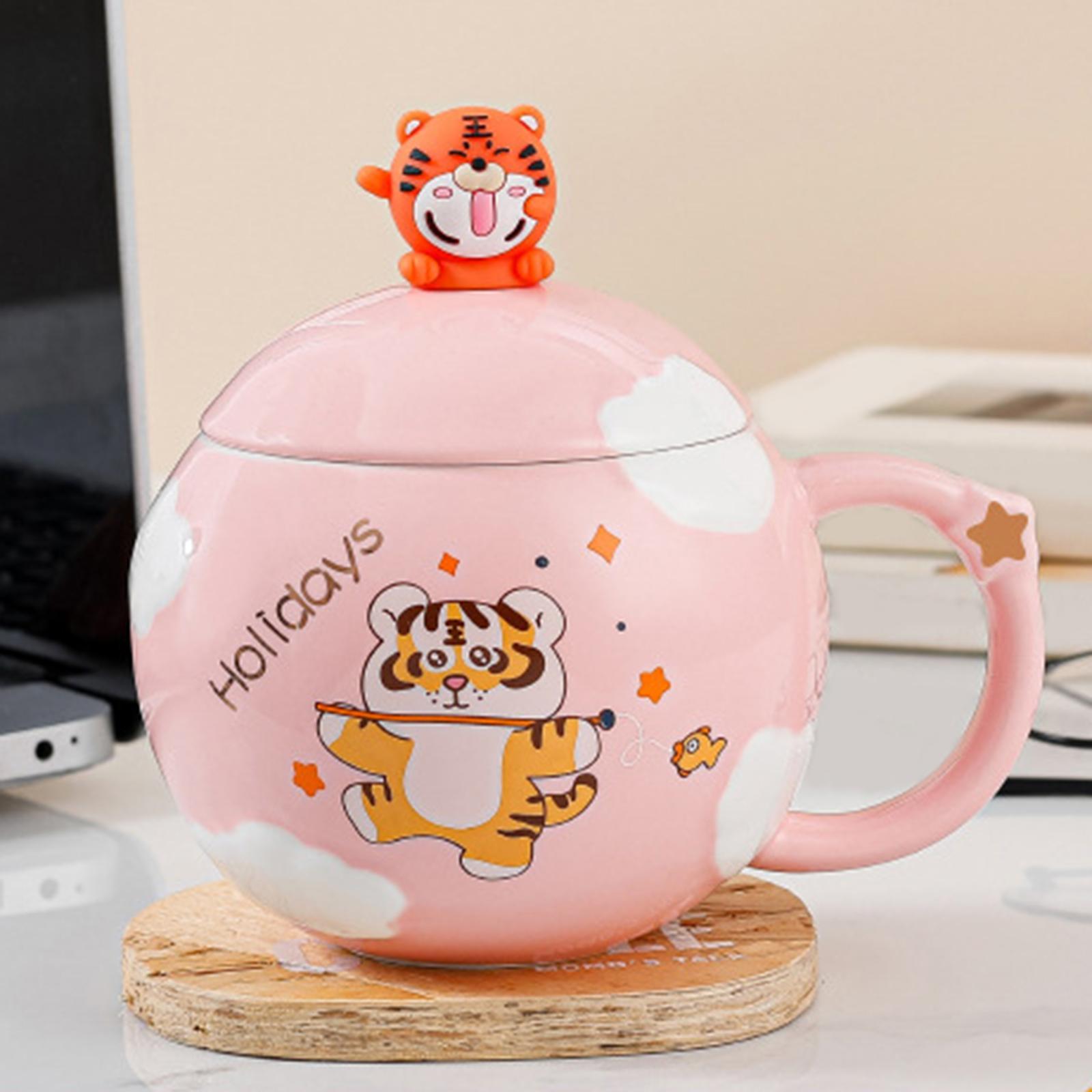 2 Pieces Creative Coffee Mug Cups Breakfast Juice Milk Water Cup Gifts