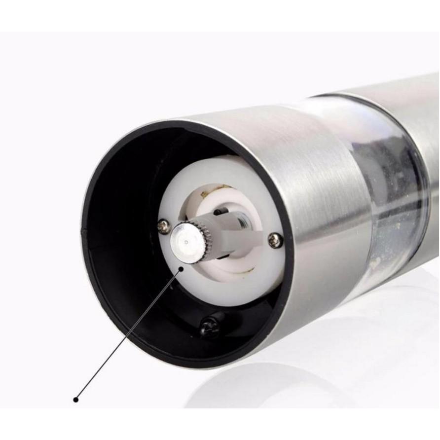 Máy xay tiêu, xay gia vị cầm tay tự động, vỏ Inox không gỉ - ShopToro - AsiaMart