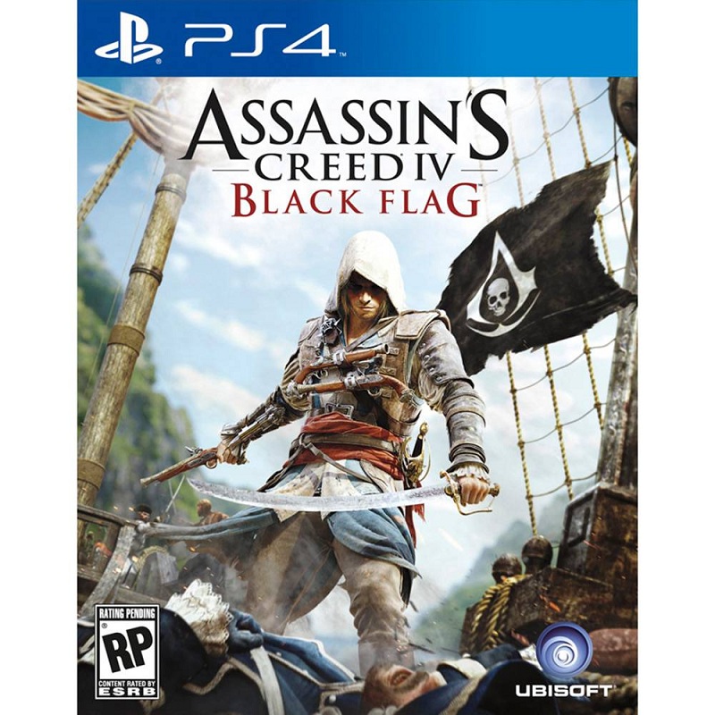 Đĩa Game Ps4: Assassin's Creed IV Black Flag -Hàng nhập khẩu