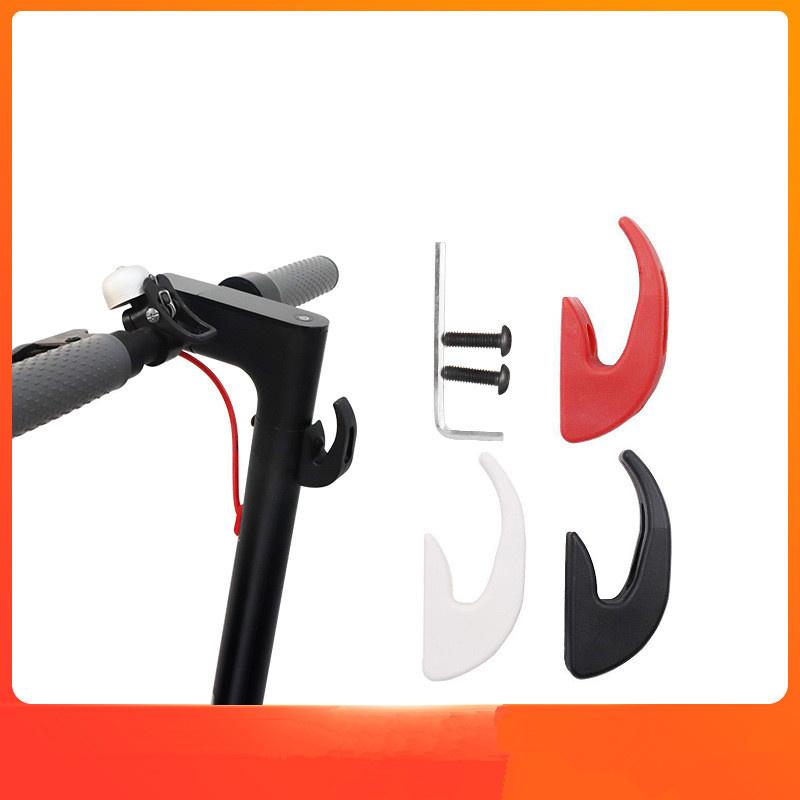 Xe Tay Ga Trước Móc Treo Cho Xe Ninebot F Series F20 F30 F40 Xe Điện Dụng Cụ Móc Ván Trượt Lưu Trữ Móc Phụ Kiện Color: Red Scooter Hook