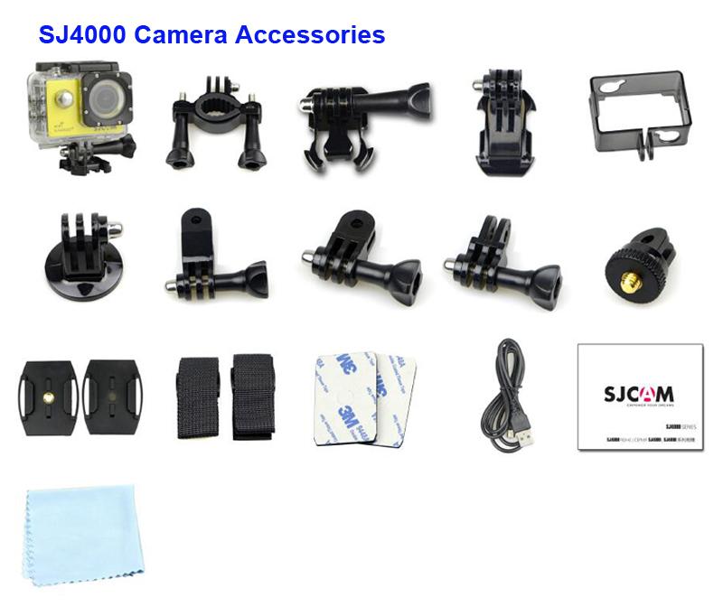 SJCAM SJ4000 SJ4000 SJ4000 \ SJ4000 WiFi 1080p HD Camera hành động thể thao thêm 1PCS Bộ sạc pin miễn phí!