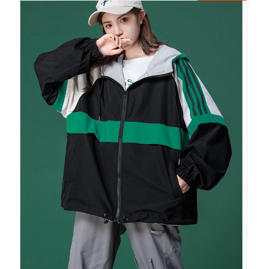 ÁO KHOÁC GIÓ NỮ FORM RỘNG CÁ TÍNH