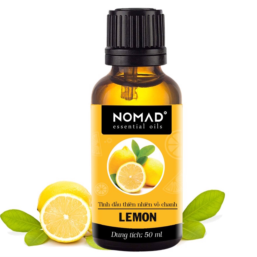 Tinh Dầu Thiên Nhiên Hương Chanh Tươi Nomad Essential Oils Lemon 100ml