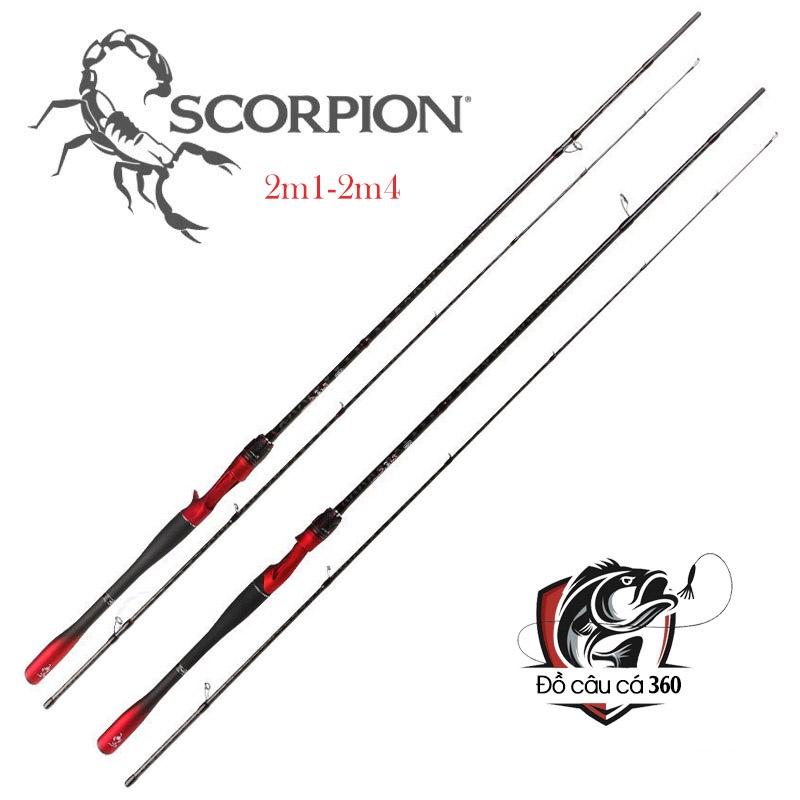 Cần Câu Lure Bọ Cạp Scopion Khoen Fuji Cần Câu Máy Đứng Và Máy Ngang Cao Cấp