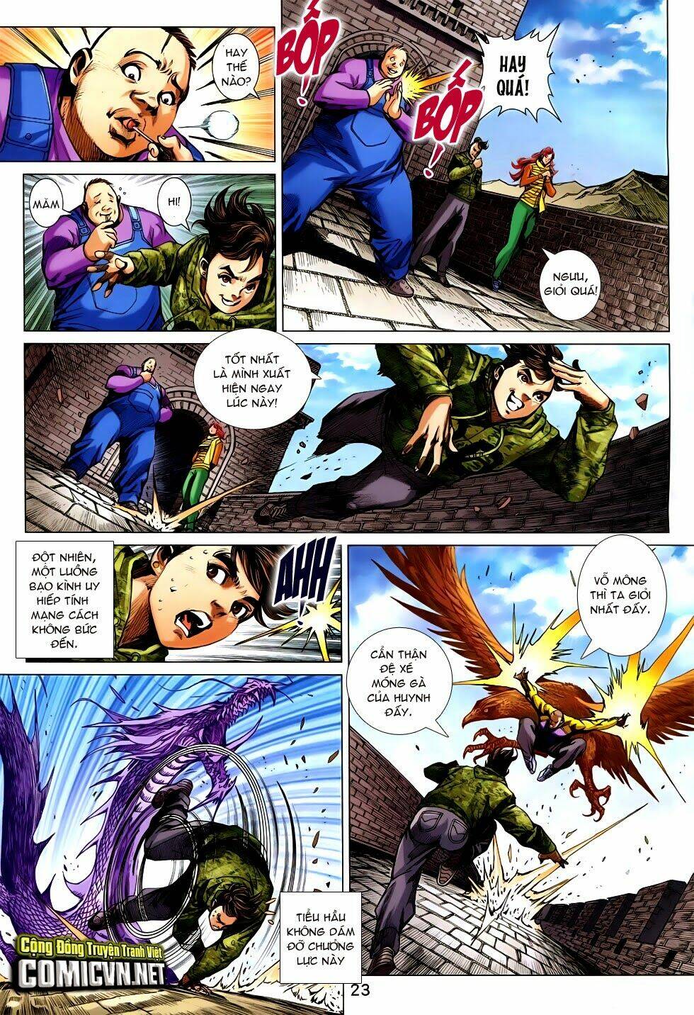 tân tác long hổ môn chapter 752 23