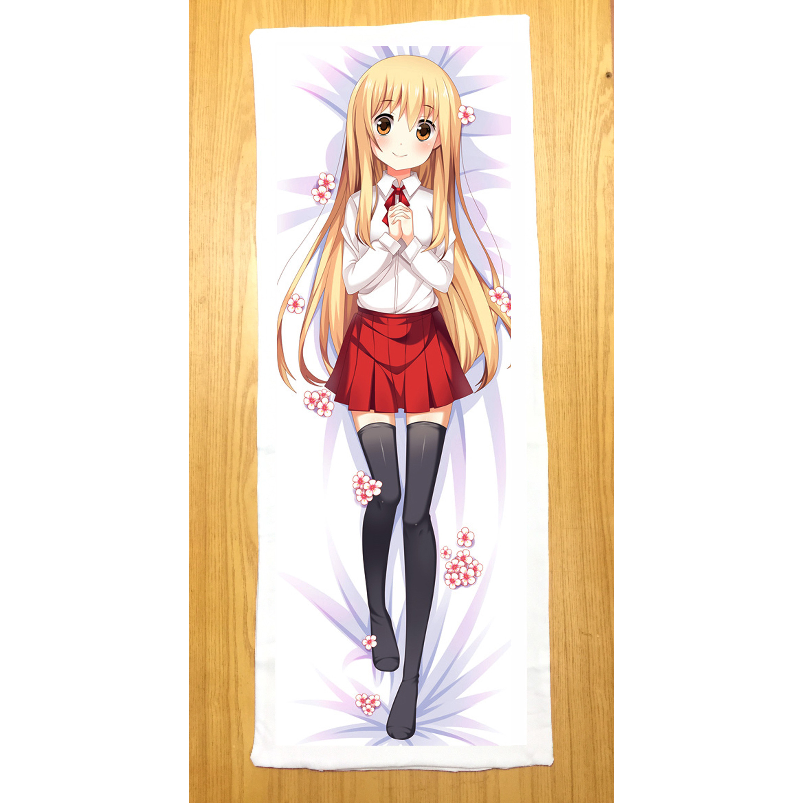 VỎ GỐI 40cm x 100cm Umaru-chan ÁO GỐI ÔM ANIME MANGA