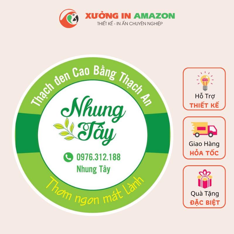 In Tem Nhãn Giấy Cán Màng Bóng – Decal Dán Thiết Kế Theo Yêu Cầu Số Lượng Ít Khổ A3