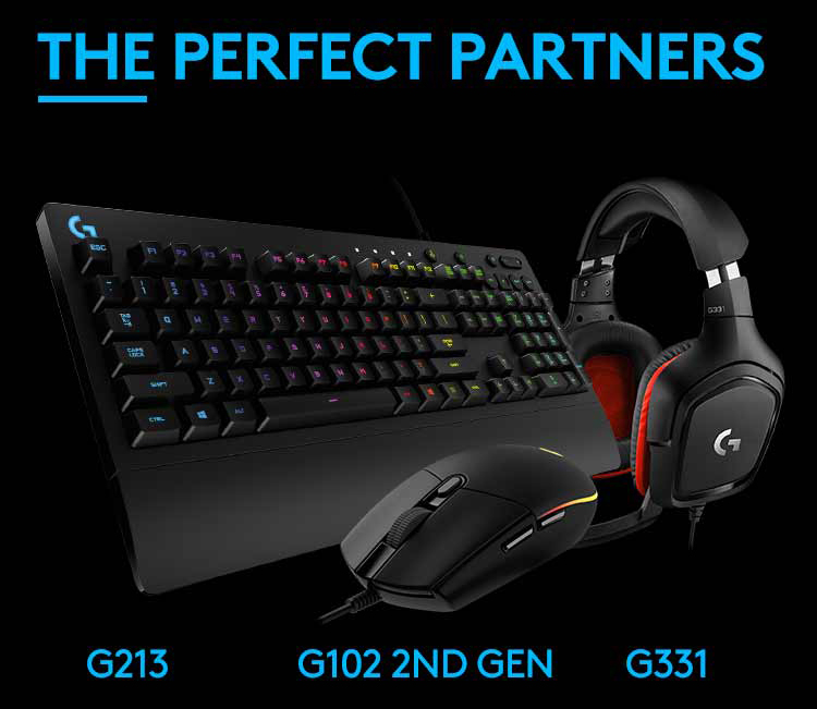 Chuột Gaming Logitech G102 Gen 2 Lightsync - Hàng Chính Hãng
