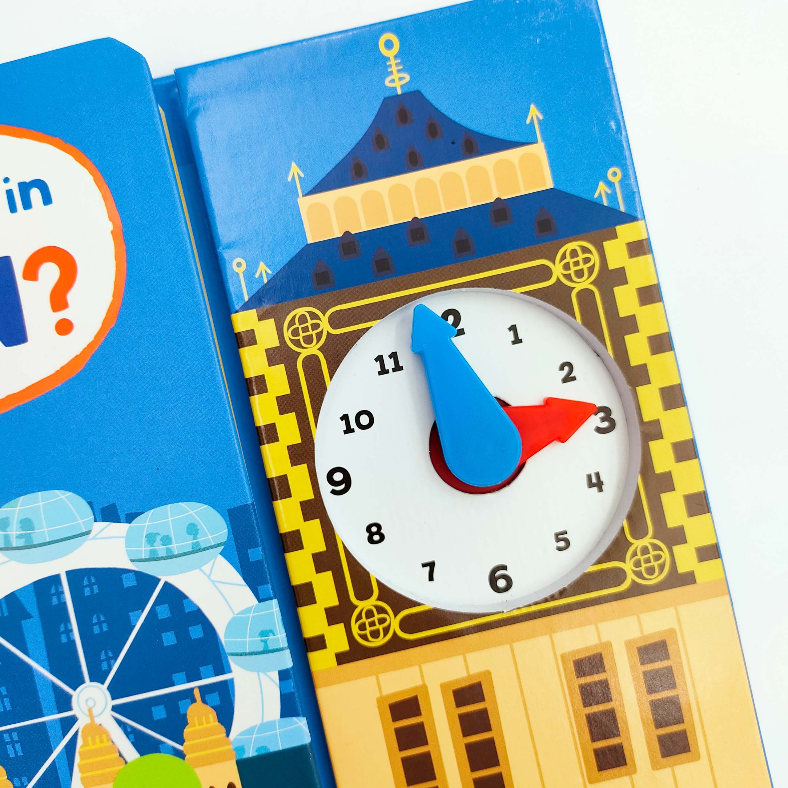 SÁCH TƯƠNG TÁC CHO BÉ - WHAT'S THE TIME IN LONDON?