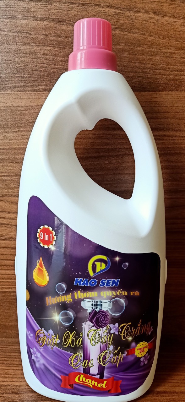 Nước Giặt - Xả Tẩy trắng HAOSEN - công dụng kép 03 trong 1, Siêu tiết kiệm nước và thời gian giặt quần áo!