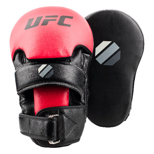 Đích đấm loại dài - Màu đen/đỏ - Curved Focus Mitt - Mã 892401-UFC, Hiệu UFC