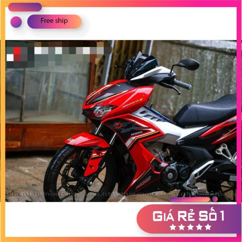 Tem rời xe WINNER X ĐỎ