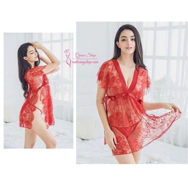 Váy ngủ siêu gợi cảm cao cấp VNS325- đầm ngủ đẹp