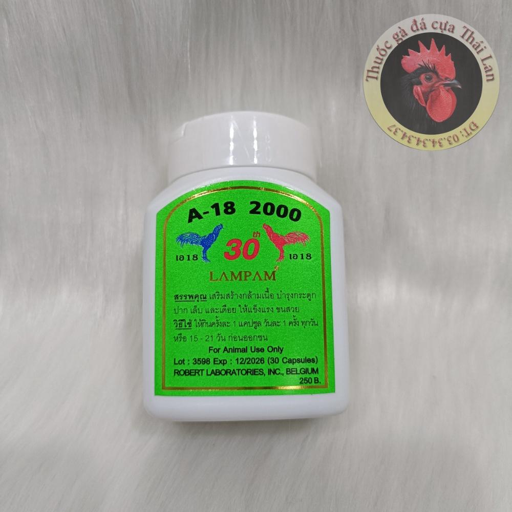 Lọ 35 viên - A 18 2000 Lampam Thái Lan