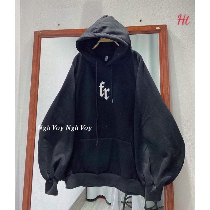 Áo hoodie Cotton chữ FR H2A