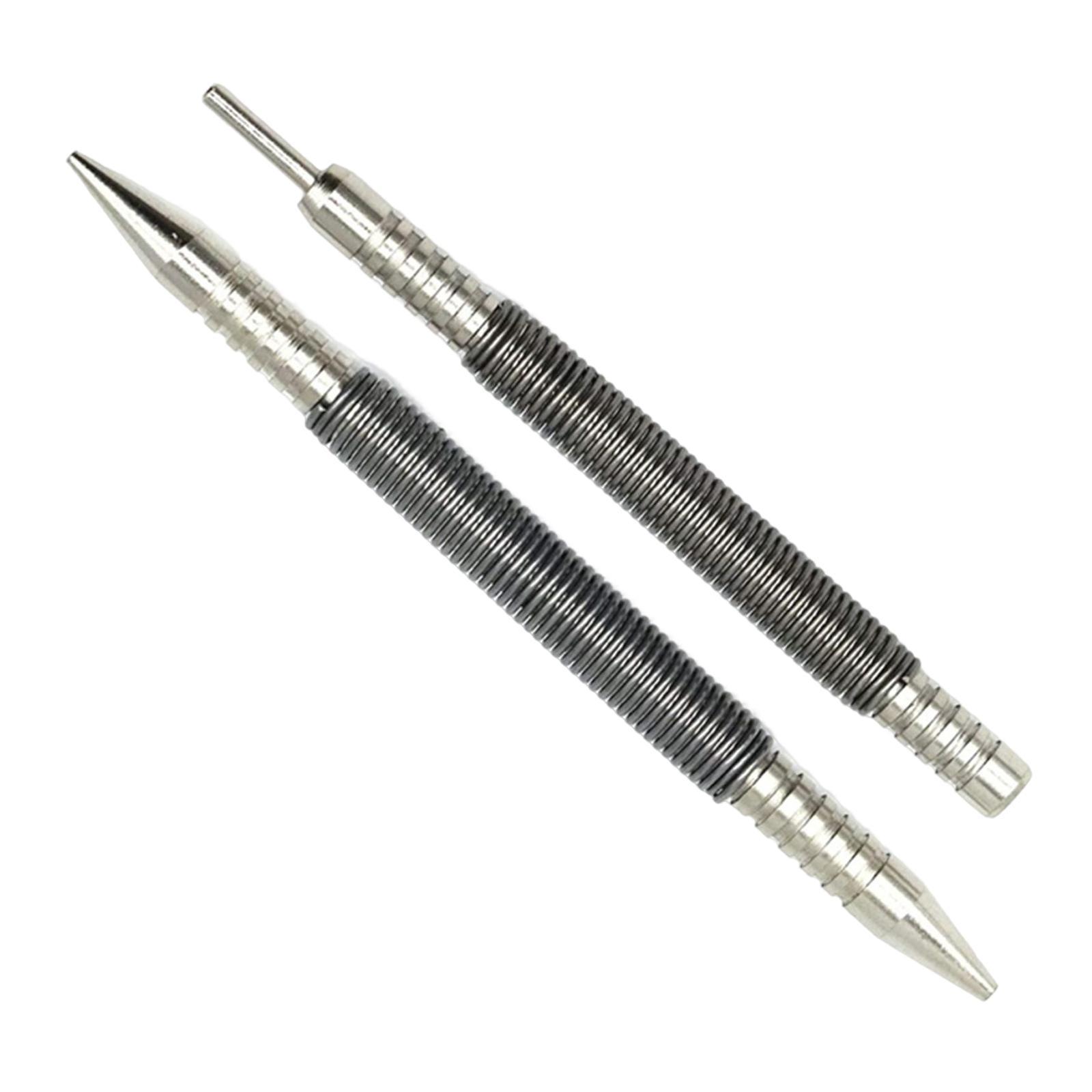 2 Pieces Nail Set and Hinge Pin Tool Small Door Hinge Pin Remover Tool