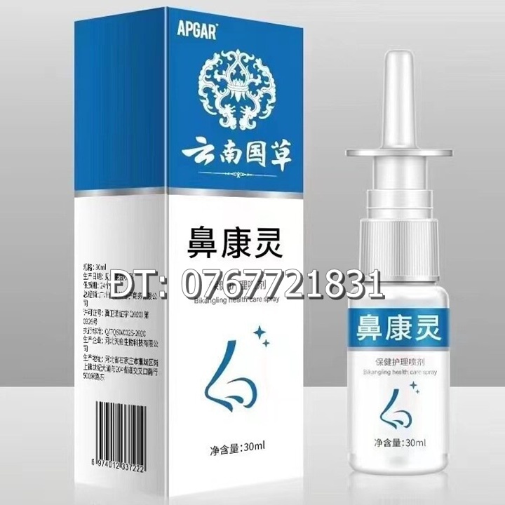 Chai xịt mũi hỗ trợ viêm xoang, viêm mũi dị ứng, viêm mũi mãn tính xuất xứ Nhật Bản loại 30 ml – Mã số 1151