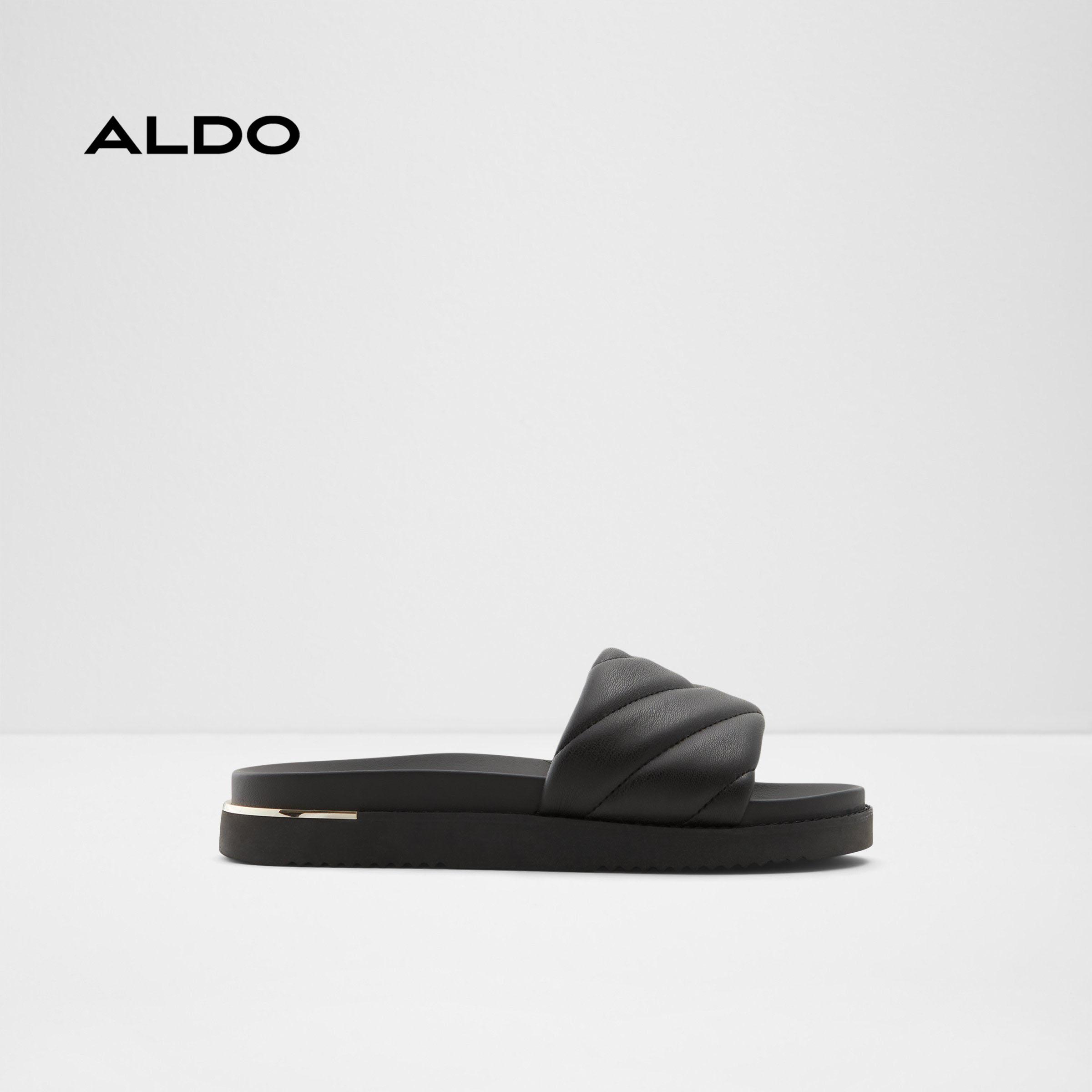 DÉP SANDAL QUAI NGANG  ĐẾ BẰNG NỮ ALDO ACASWEN