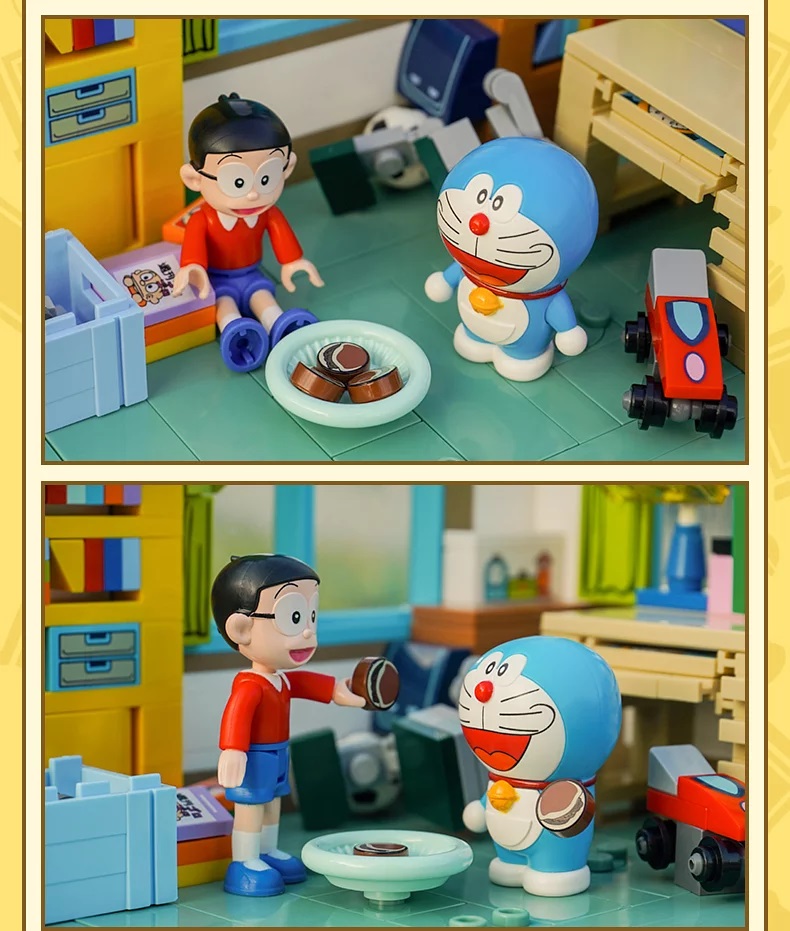 Đồ chơi lắp ráp xếp hình Keeppley K20402 - Phòng của Nobita