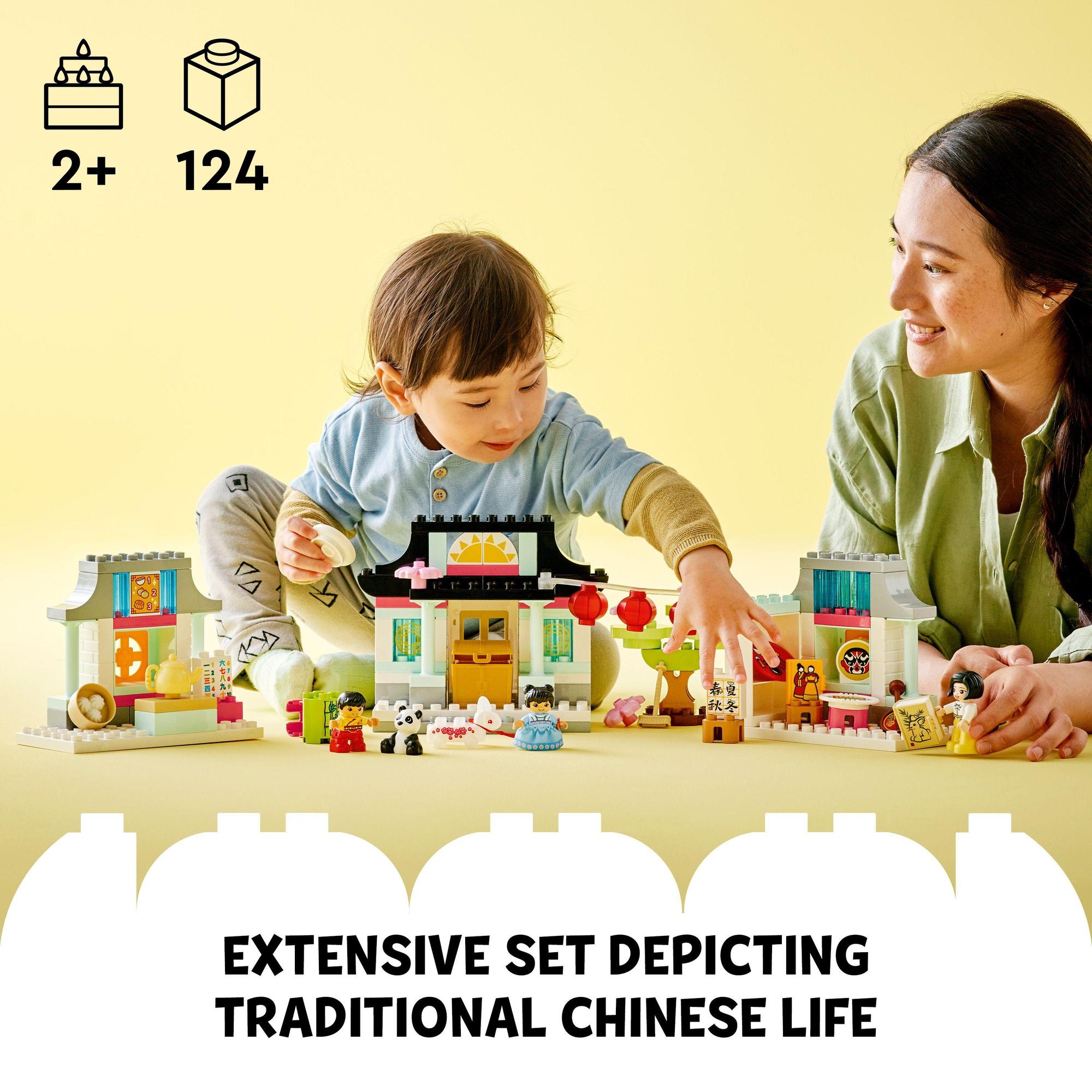 LEGO Duplo 10411 Khu Phố Ẩm Thực Truyền Thống