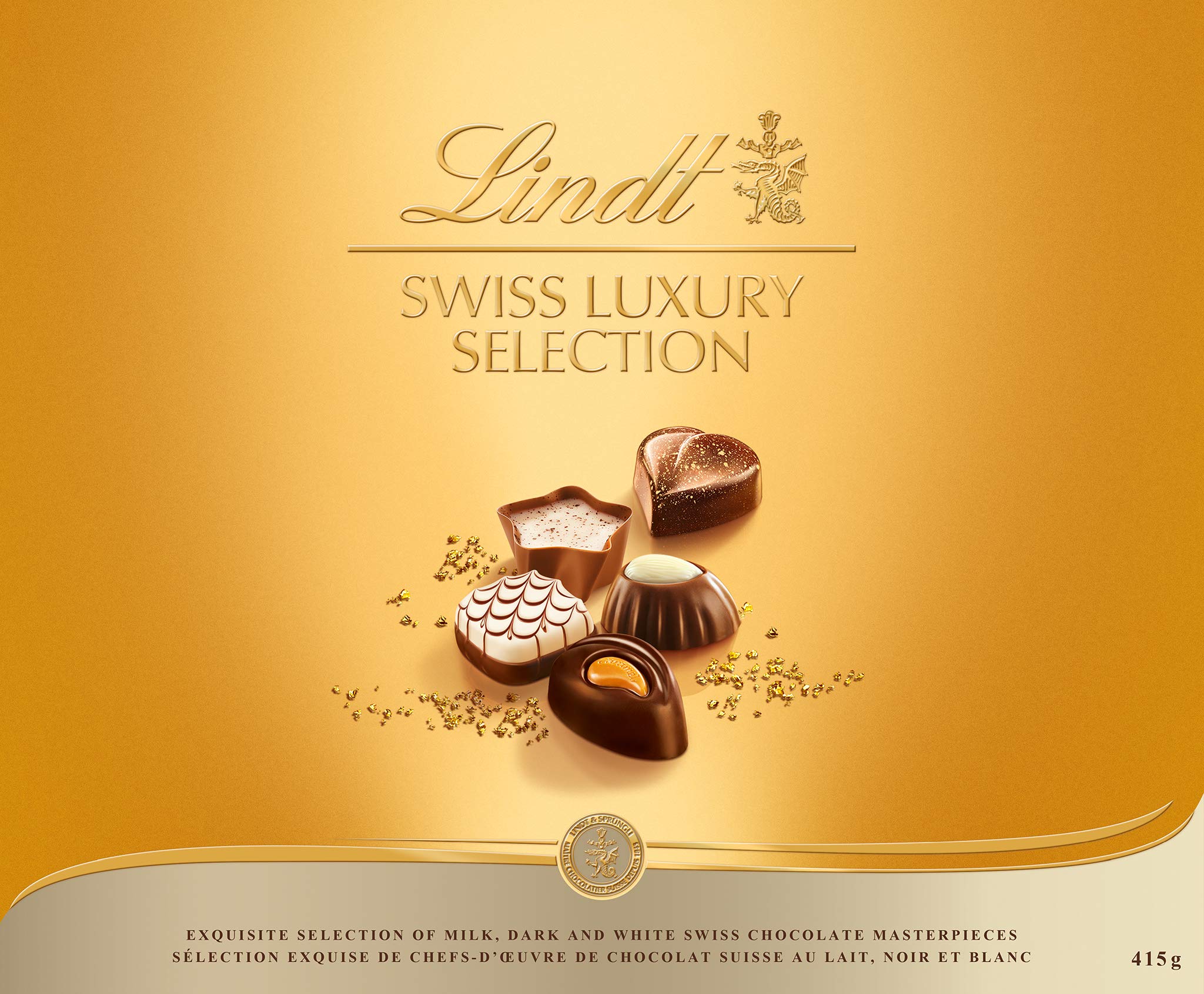 Hộp quà tặng chocolate LINDT Swiss Luxury -  40 cái