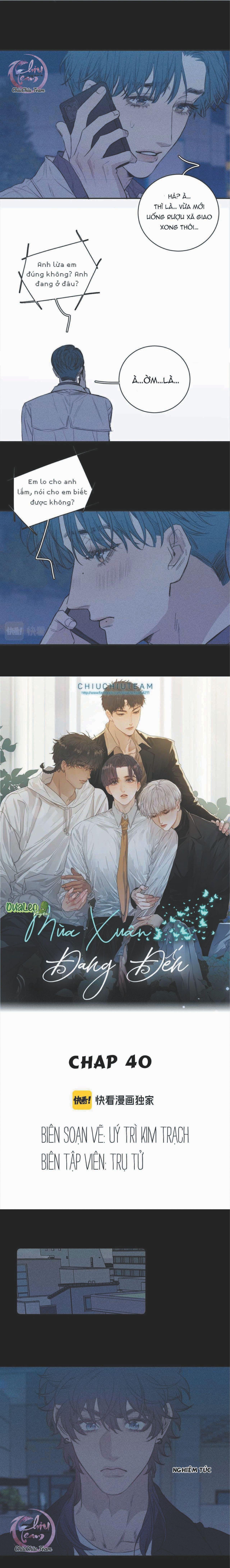 mùa xuân đang đến chapter 40 1