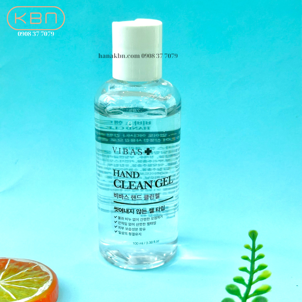 Gel Khử Trùng, Nước Rửa Tay Khô VIBAS - 100ml - Hàng Chính Hãng