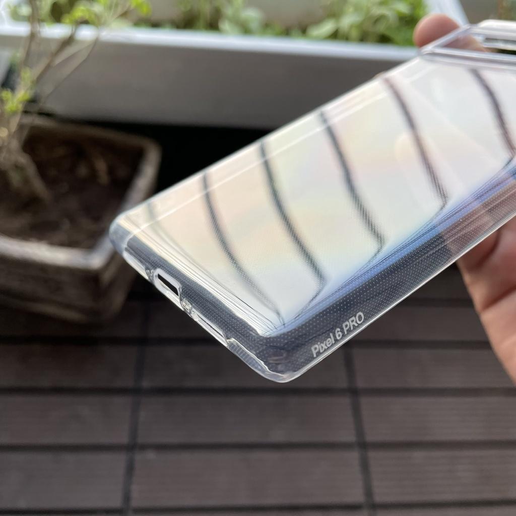 Ốp lưng silicon Gor cho Google Pixel 6 Pro siêu mỏng, có gờ bảo vệ camera- Hàng nhập khẩu