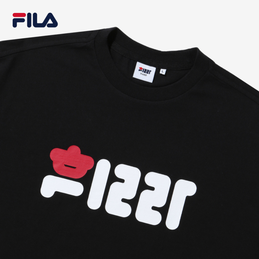 Áo thun tay ngắn unisex Fila X Pushbutton 110Y - FS2RSD3P01X