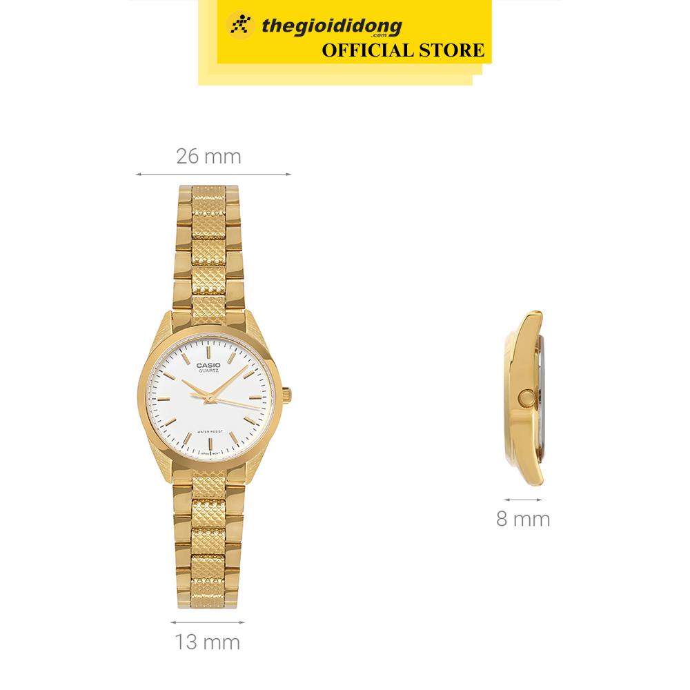 Đồng hồ CASIO 26 mm Nữ LTP-1274G-7ADF - Hàng Chính Hãng