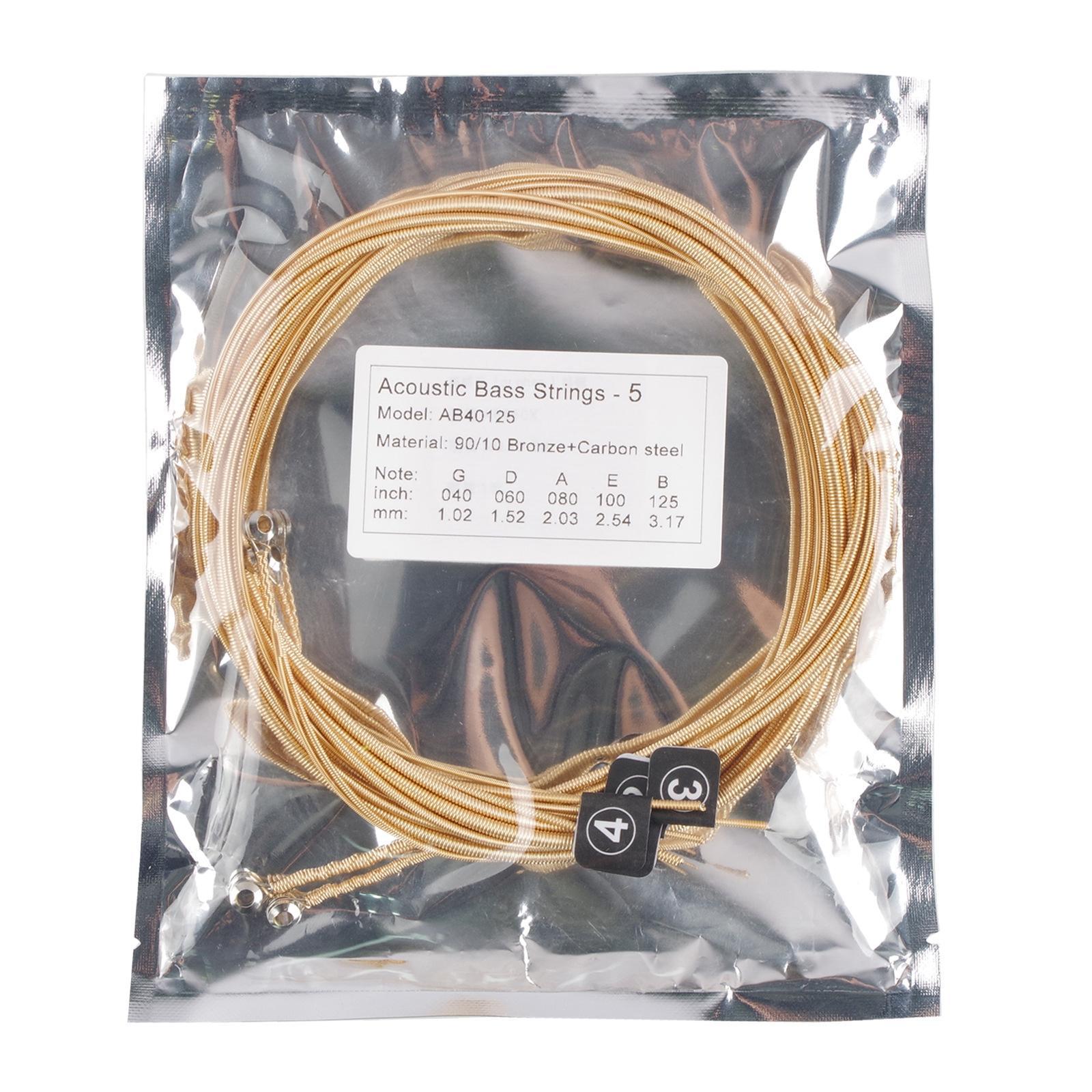 Acoustic Guitar Strings Replacement Bronze Guitar Strings for Acoustic Folk Guitar Accessory Beginners Performers