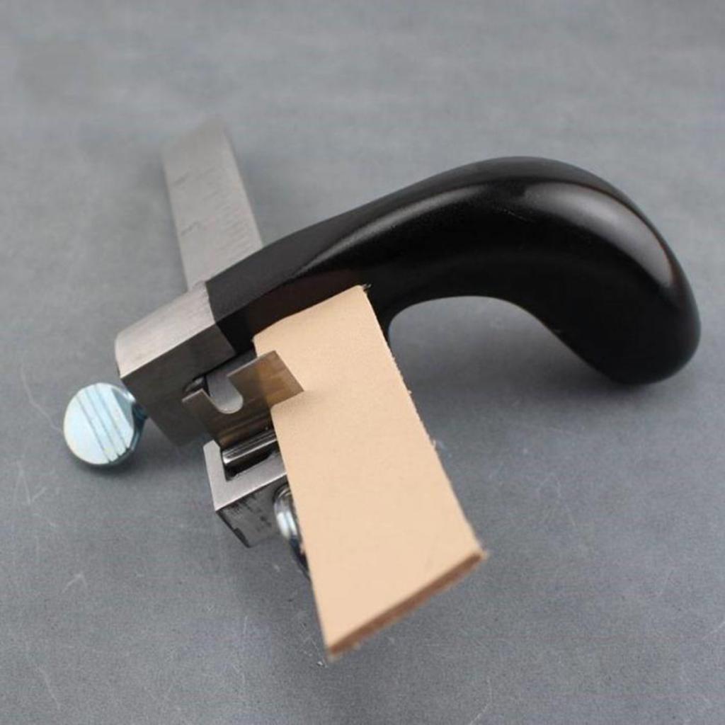 Aluminium Alloy Draw Gauge Strap Cutter Leather Or Lace Strap Cutter Tool