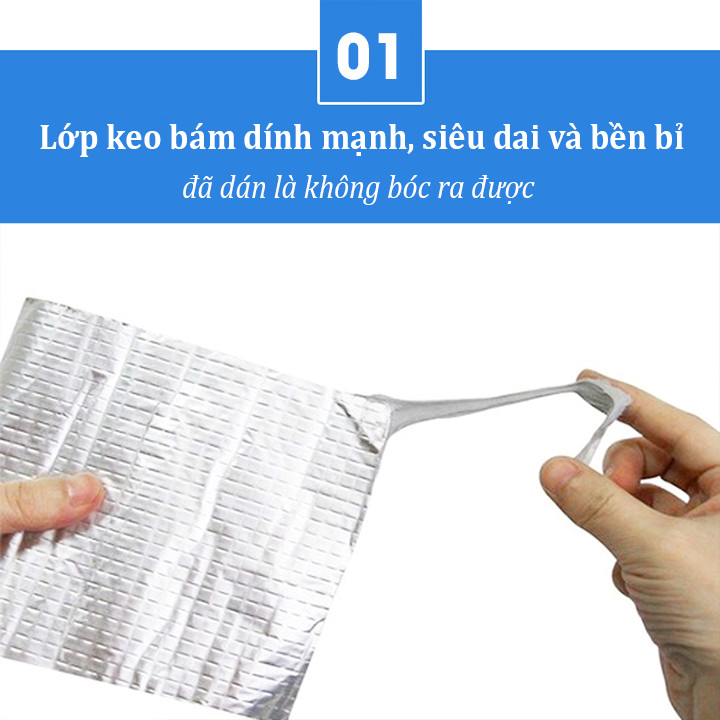 Keo dán chống thấm, vá vết nứt, vá lỗ hổng siêu dính