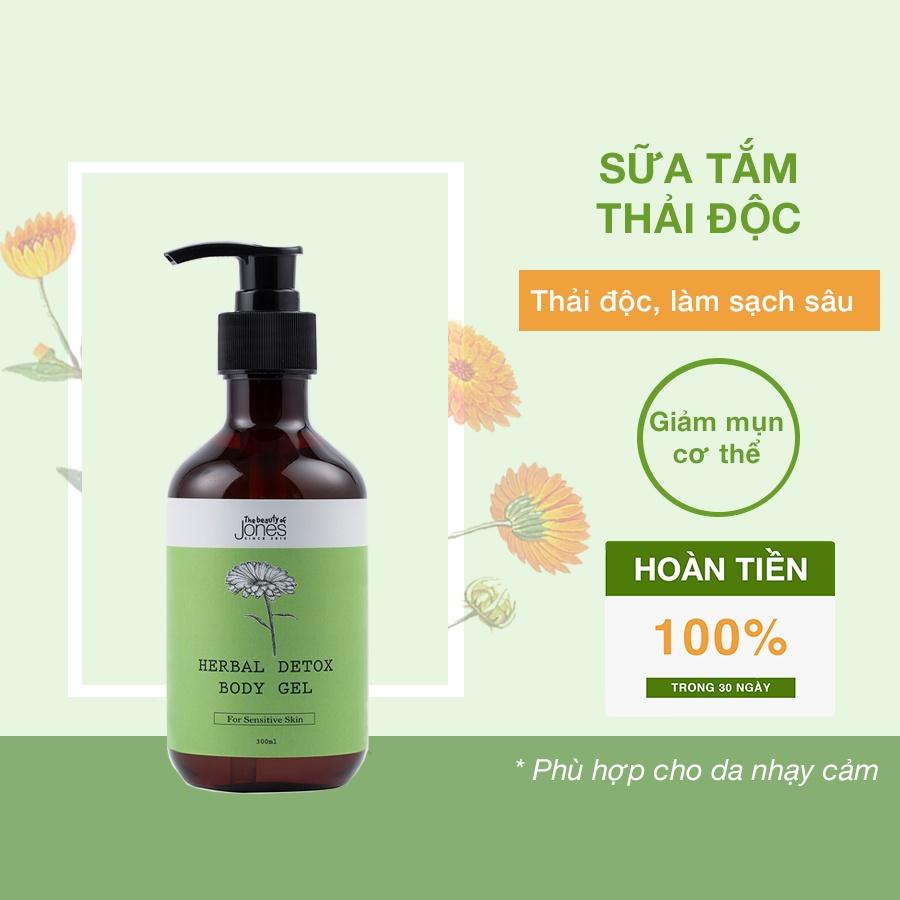 Sữa tắm thảo mộc dưỡng da cho mẹ bầu và sau sinh The Beauty of Jones 300ml