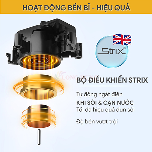 Bình đun siêu tốc Bluestone 1.5 lít KTB-3457 - Hàng chính hãng