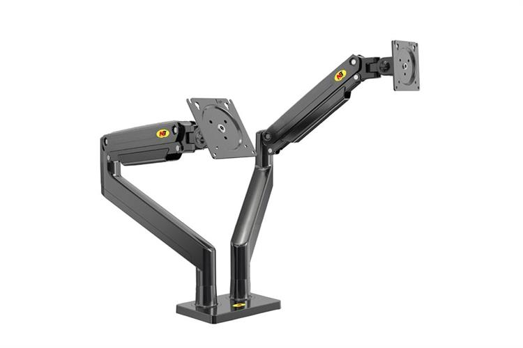 Giá Đỡ Laptop Máy Tính Bảng Brateck NBH-6E Xám Đen – Hàng Chính Hãng