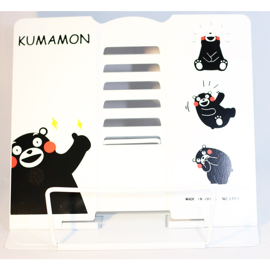 Giá kẹp sách, đỡ sách, đọc sách chống cận thị cho bé - Kumamon 2