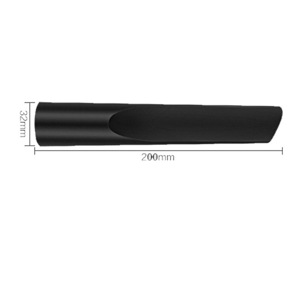 Universal Replacement 1-1/4" Household Vacuum Cleaning Kit, Black