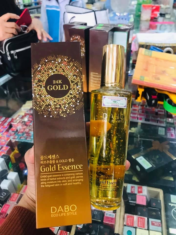 Tinh chất vàng 24k dưỡng trắng da Dabo Gold Essence Hàn Quốc 150ml