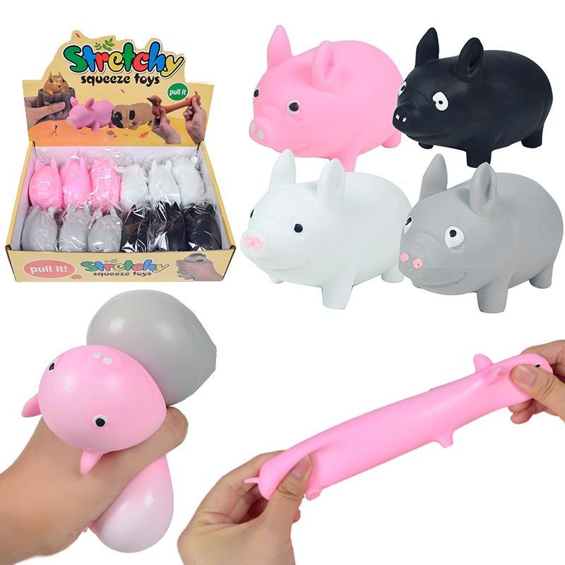 Heo Biến Hình Lala Pig Đồ Chơi Kéo Bóp Xả Stress Lợn Squishy