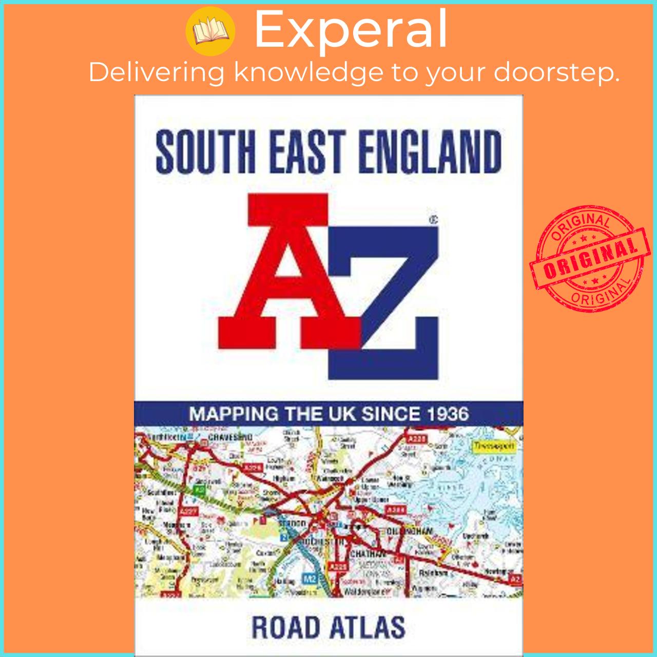Sách - South East England A-Z Road Atlas by A-Z Maps
