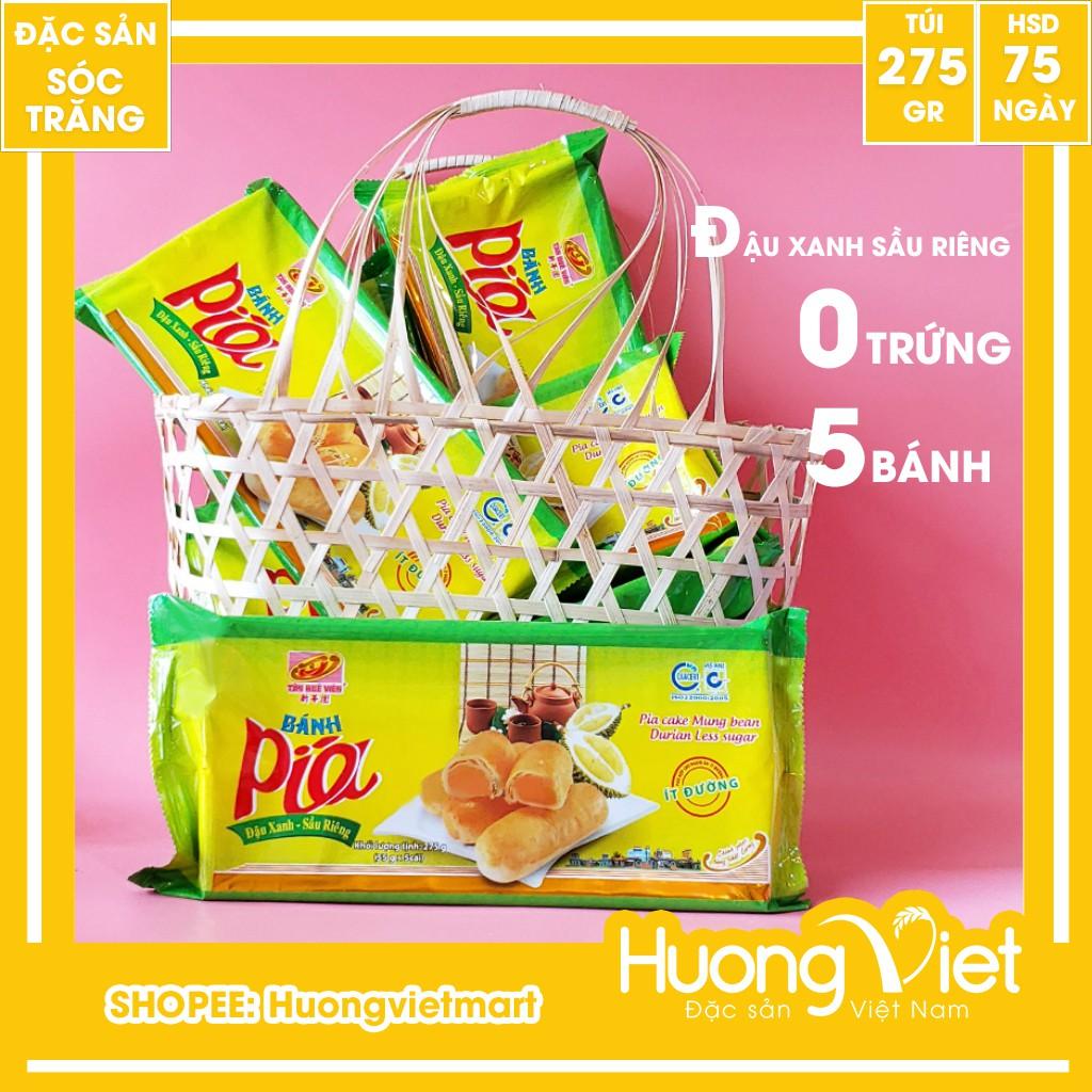 Bánh pía ít đường không trứng 275g, bánh pía Sóc Trăng, bánh ít ngọt ăn kiêng